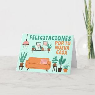 Congratulations New Home FELICITACIONES NUEVA CASA Card