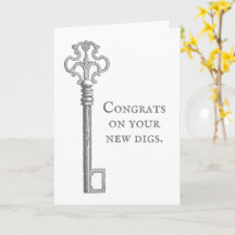 Congratulations New Home Funny Vintage Template