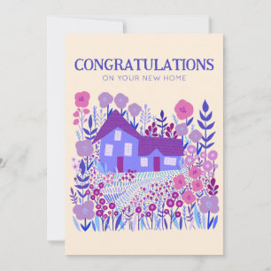 CONGRATULATIONS New Home Housewarming Farmhouse  Card