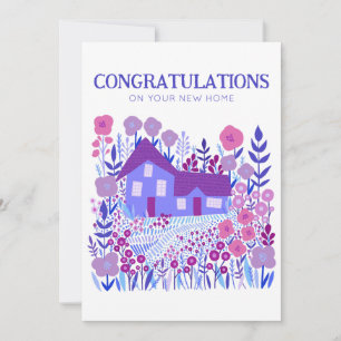 CONGRATULATIONS New Home Housewarming Farmhouse  Card