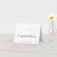 Congratulations New Home Real Estate