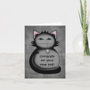 Congratulations new pet card