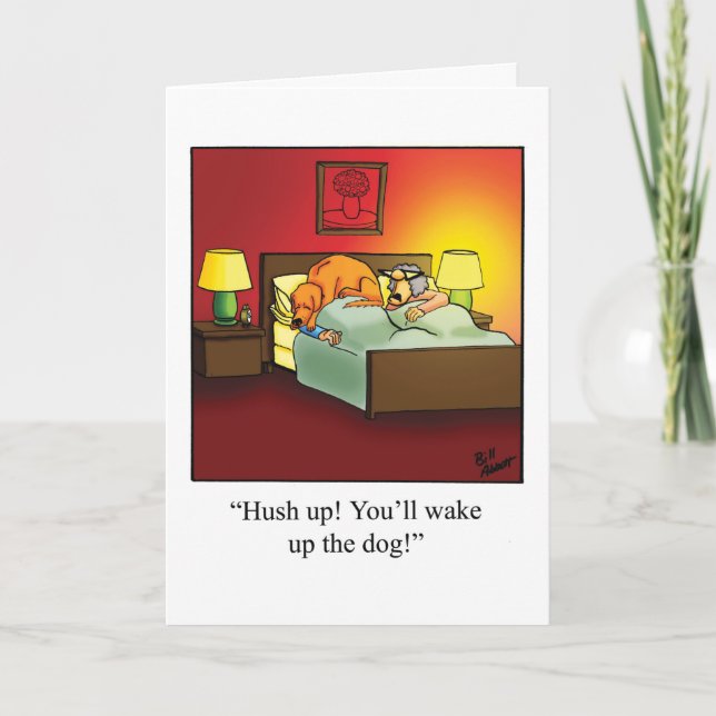 Congratulations New Pet Humour Greeting Card  (Front)