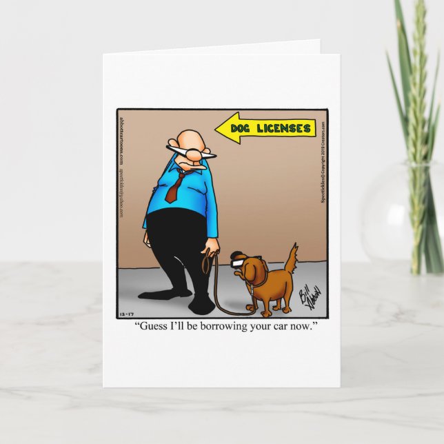 Congratulations New Pet Humour Greeting Catd Card (Front)