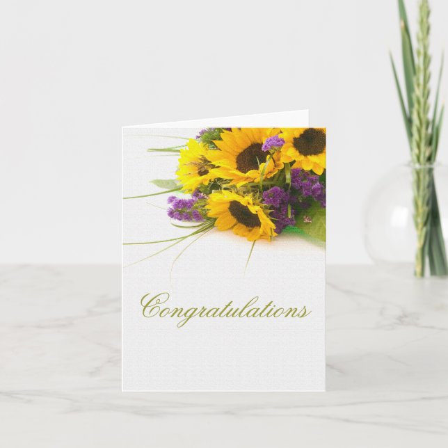 congratulations Note Card (Front)