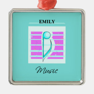 Congratulations Note, Musical Performance Metal Tree Decoration