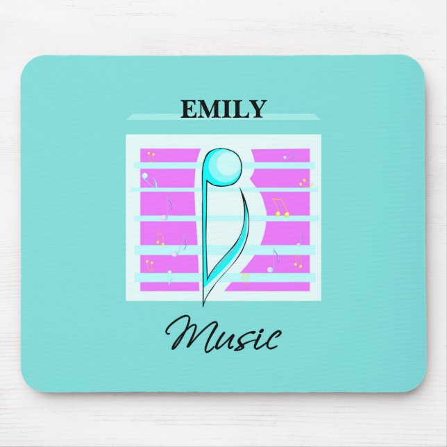 Congratulations Note, Musical Performance Mouse Mat (Front)