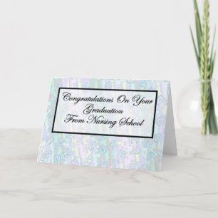 Congratulations Nursing School Graduation Card