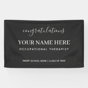Congratulations Occupational Therapist OT Banner