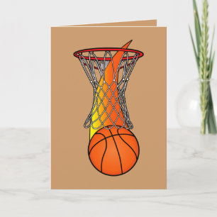 Congratulations on a Great Basketball Season Card