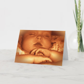 Congratulations on a new baby card