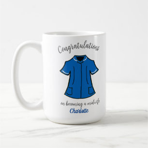 Congratulations on becoming a midwife coffee mug