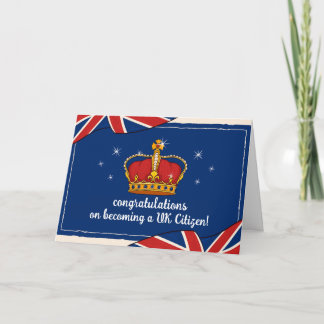 Congratulations on Becoming a new UK Citizen Gift Card