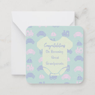 Congratulations on Becoming Grandparents  Card