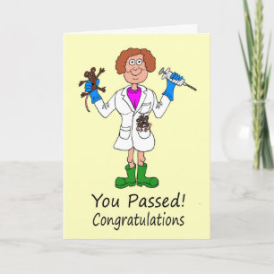 Congratulations on Becoming Qualified as a Vet Card