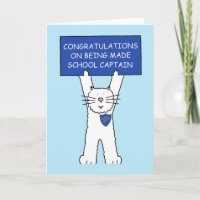 Congratulations on Becoming School Captain