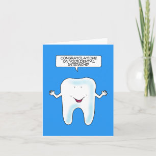 Congratulations on Dental Internship Card