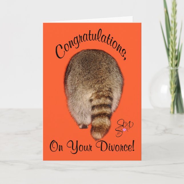 Congratulations On Divorce Card (Front)