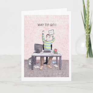 Congratulations on earning your Bachelors degree Card