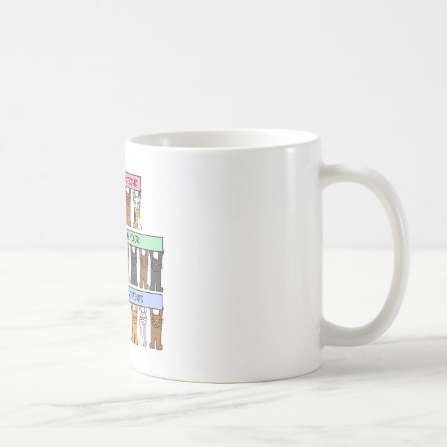 Congratulations on End of Radiation Treatments Coffee Mug (Right)