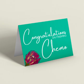 Congratulations on finishing Chemo  Card