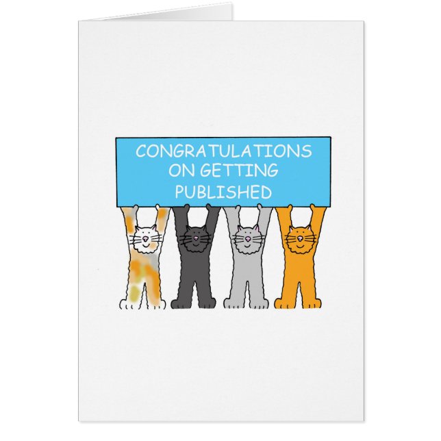 Congratulations on Getting Published (Front)