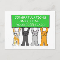 Congratulations on Getting Your Green Card