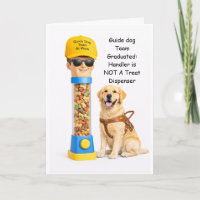 “Congratulations on Graduating as a Guide Dog Team