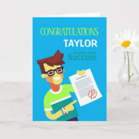 Congratulations on His Exam Success – Customisable
