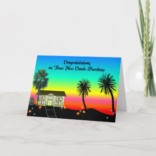 Congratulations on New Condo Purchase Thank You Card
