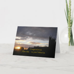 Congratulations on Ordination customise add name Card