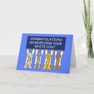 Congratulations on Receiving White Coat Card