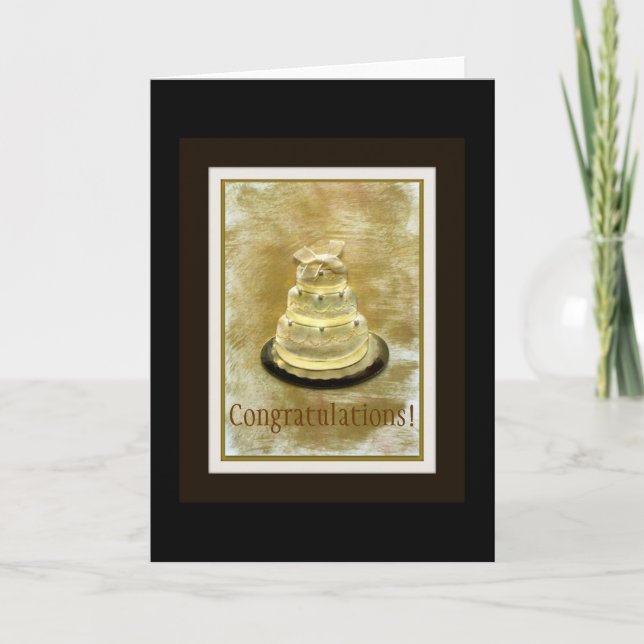 Congratulations On Wedding Card (Front)