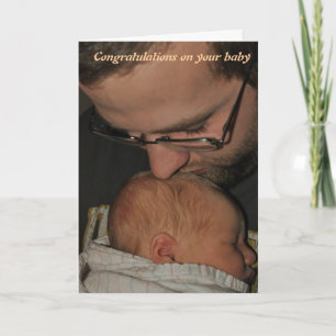 Congratulations on your baby card