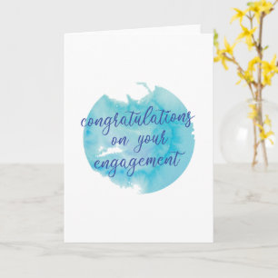 Congratulations on your Engagement Card