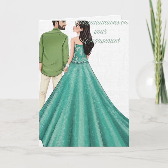 Congratulations on your Engagement Card (Front)