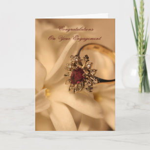 Congratulations On Your Engagement Card