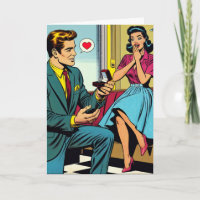 Congratulations on your Engagement | Retro