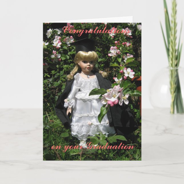 Congratulations on your graduation card (Front)