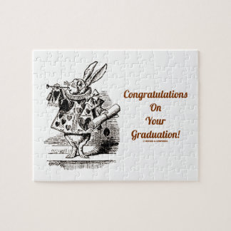 Congratulations On Your Graduation! (White Rabbit) Jigsaw Puzzle