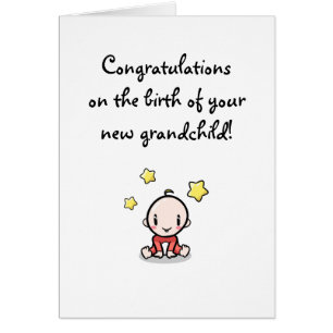 Congratulations On Your Grandchild, Grandparents,