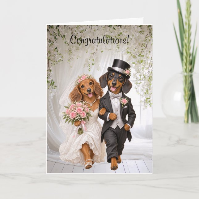 Congratulations on your marraige card (Front)