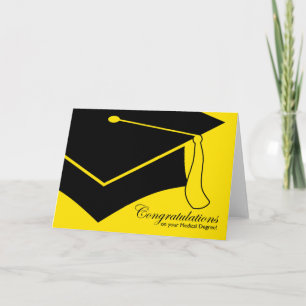 congratulations on your medical degree! card