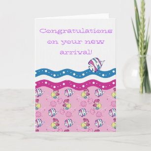 Congratulations on your new arrival! card