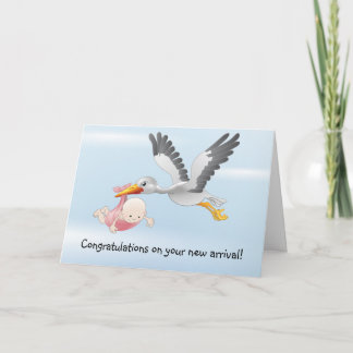 Congratulations on your new arrival! card