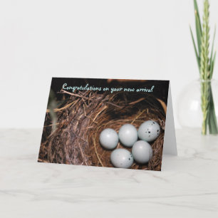 Congratulations on your new arrival card