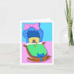 Congratulations On Your New Baby Bird Thank You Card