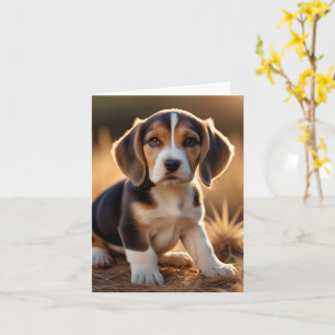 Congratulations on your new beagle card