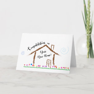 Congratulations on Your New Home Card