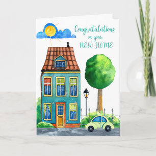 Congratulations on Your New Home Card